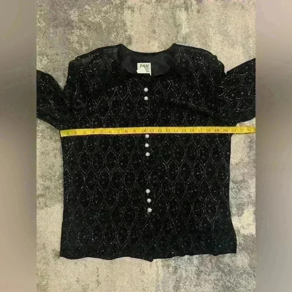 Women’s Black R&M Richards Blouse - Picture 5 of 7